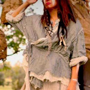 Magnolia Pearl Vintage Lovely Wrap around Jacket